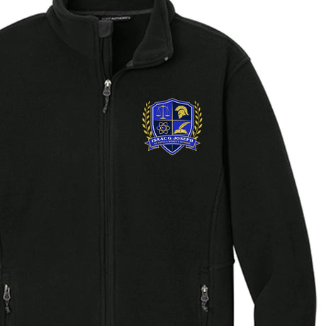 Isaac Joseph at Stella Worley STAR Academy Black Fleece Jacket - Logo Express Uniforms - School Uniforms
