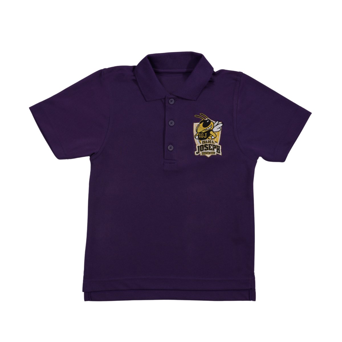 Isaac Joseph PreK - K Purple Polo Youth PK - Logo Express Uniforms