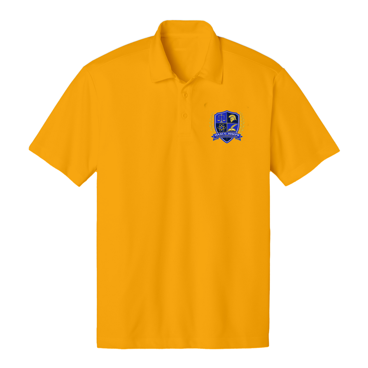 Isaac G. Joseph at Worley School 6th-8th Grade Gold Polo