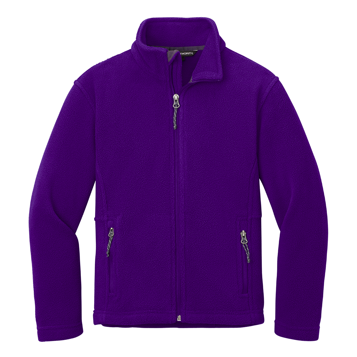 Isaac Joseph at Stella Worley Pre-K–Kindergarten Purple Fleece Jacket