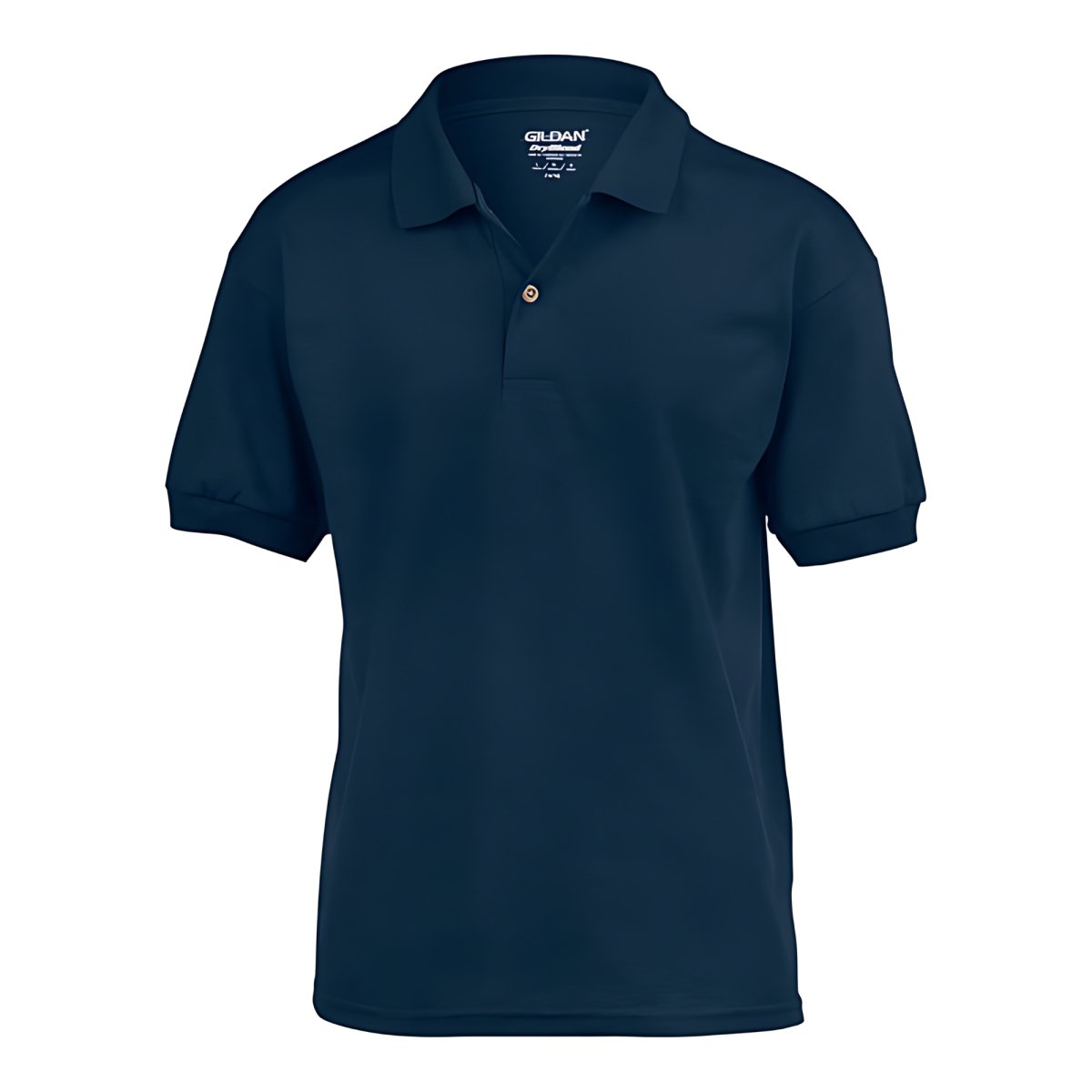 Navy dri fit polo best sale