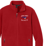 John Ehret 12th Grade Red Fleece Jacket - Logo Express Uniforms - School Uniforms