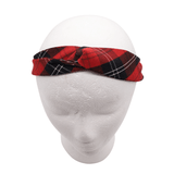 JRS Twisted Elastic Headband – Red & Black - Logo Express Uniforms - School Uniforms