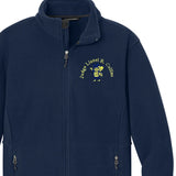Judge Lionel R. Collins Navy Fleece Jacket - Logo Express Uniforms - School Uniforms