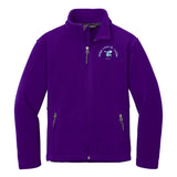 Judge Lionel R. Collins PreK-Kindergarten Purple Fleece Jacket - Logo Express Uniforms - School Uniforms