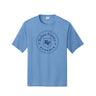 Kehoe France PE Tee Shirt Dri - Fit Light Blue for Unisex - Logo Express Uniforms - School Uniforms