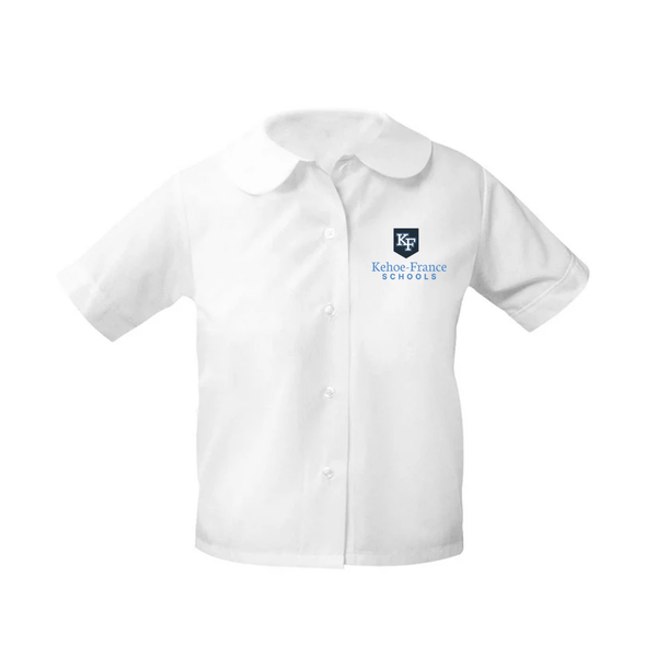 Kehoe France Schools Peter Pan Blouse White - Logo Express Uniforms - School Uniforms