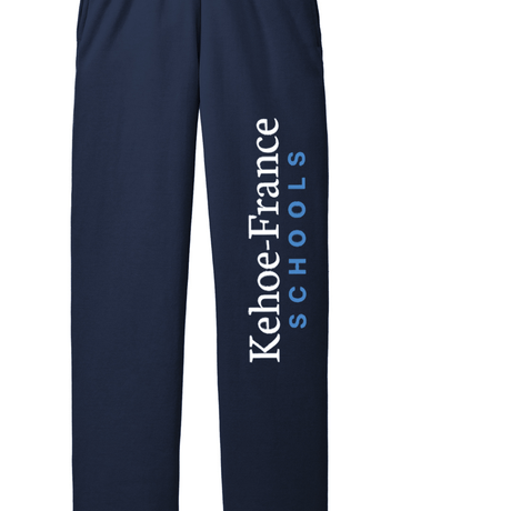 Kehoe France Schools Sweatpants Navy Blue - Logo Express Uniforms - School Uniforms