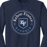 Kehoe France Schools Sweatshirt V1 Navy Blue - Logo Express Uniforms - School Uniforms