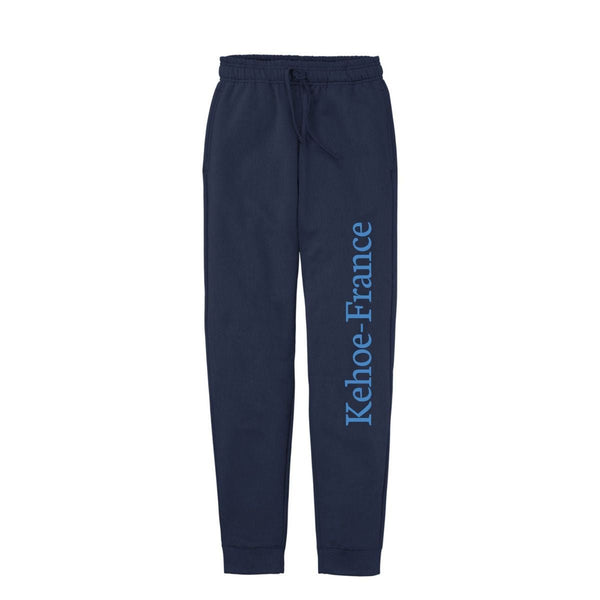 Kehoe France Sweatpants Navy Blue for Unisex - Logo Express Uniforms - School Uniforms
