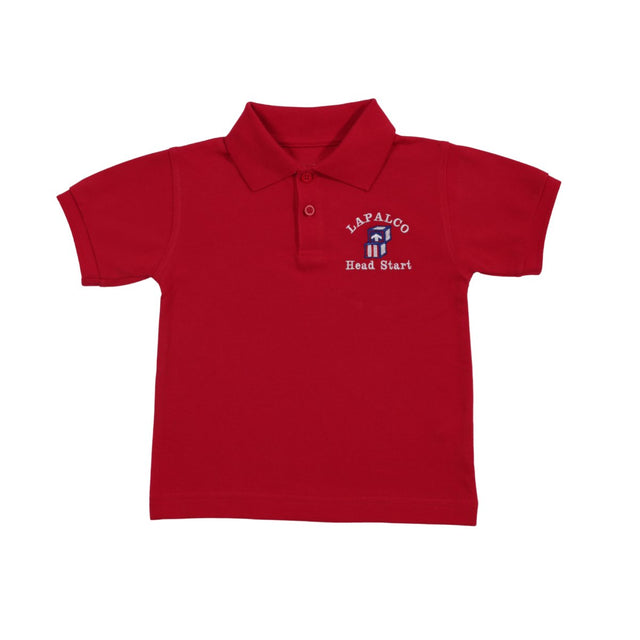 Lapalco Headstart Red Polo Toddler PK - Logo Express Uniforms