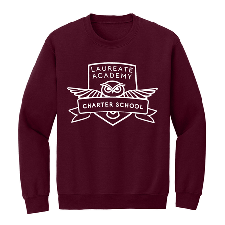 Laureate Charter Kinder-5th Grade / Sweatshirt-Marron - Logo Express Uniforms - School Uniforms