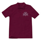 Laureate Charter Kindergarten-5th Grade Maroon Polo - Logo Express Uniforms - School Uniforms