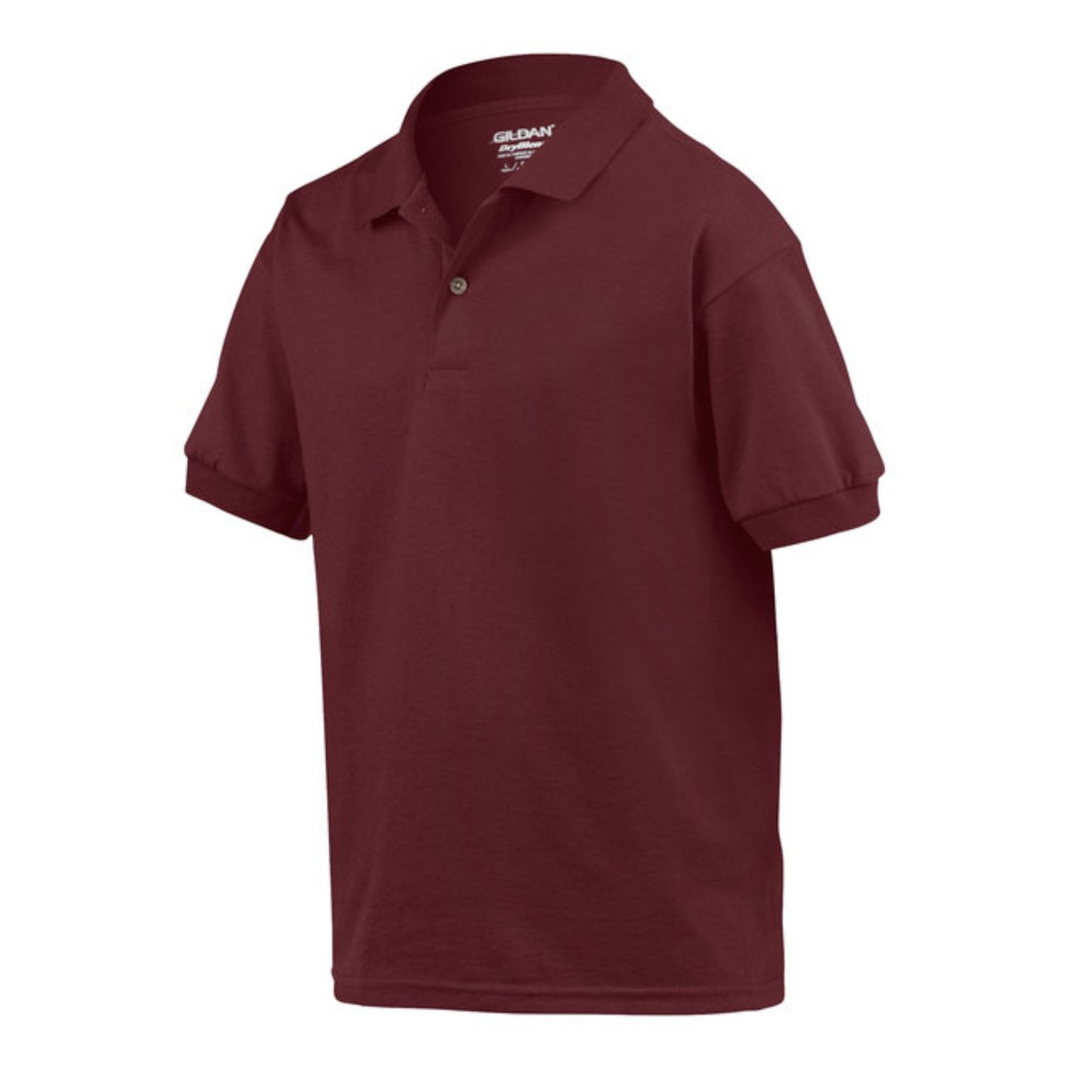 Laureate Maroon Polo Youth Jersey - Logo Express Uniforms