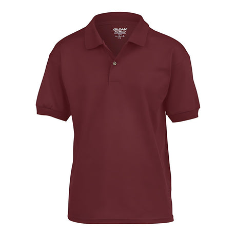 Laureate Maroon Polo Youth Jersey - Logo Express Uniforms