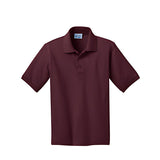 Laureate Maroon Polo Youth PK - Logo Express Uniforms