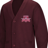 Laureate Charter Kinder 5th Grade Cardigan Marron