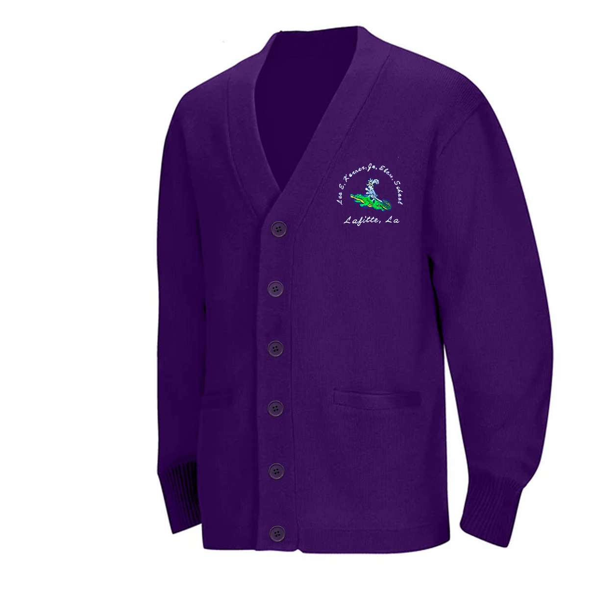 Leo Kerner Pre-4 / Kindergarten Purple Cardigan