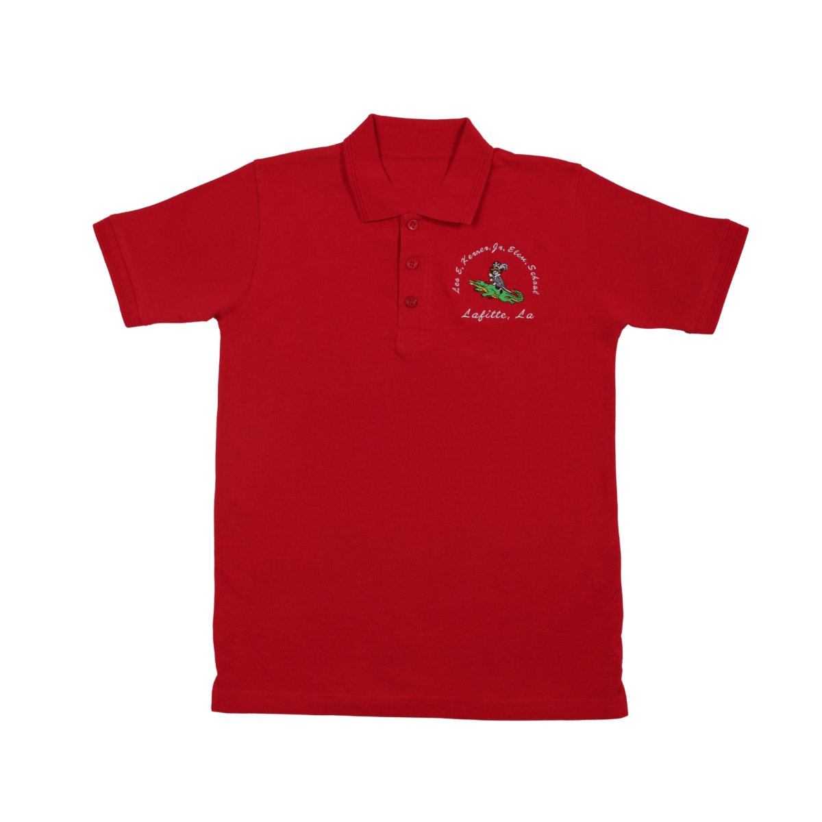 Leo Kerner Red Polo Adult PK - Logo Express Uniforms