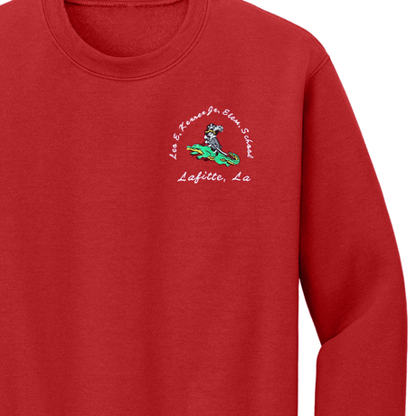 Leo Kerner Red Sweatshirt - Logo Express Uniforms - School Uniforms