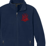 Lincoln 1st-8th Grade Navy Fleece Jacket