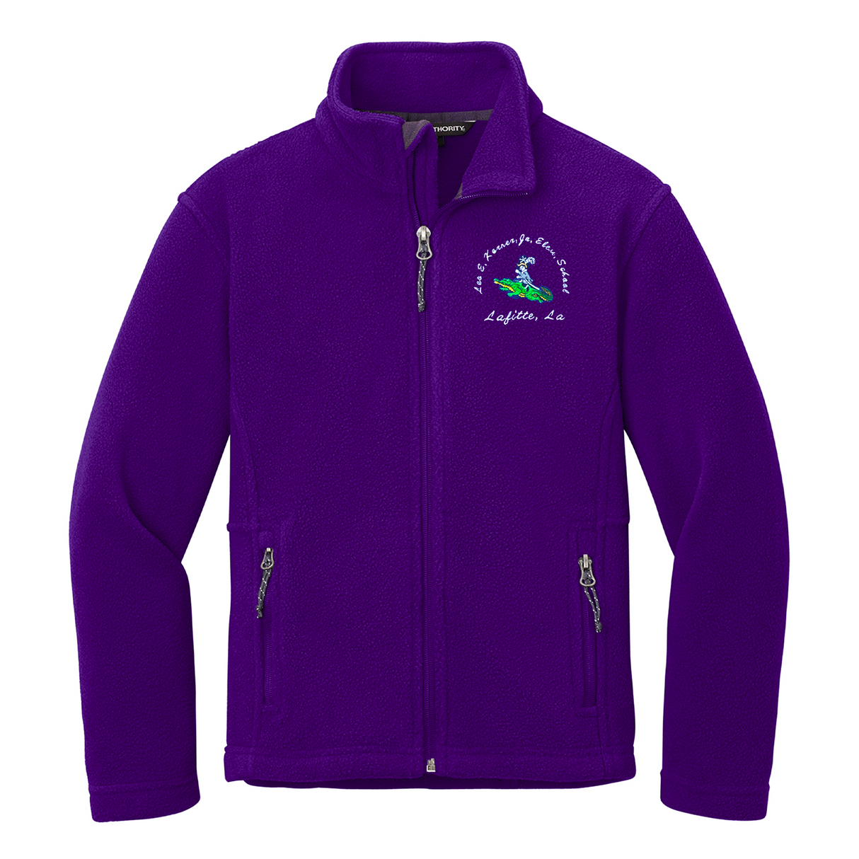 Leo Kerner Prek-Kindergarten Purple Fleece Jacket