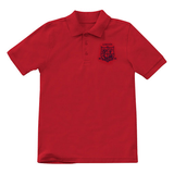 Lincoln 1st - 5th Red Polo - Logo Express Uniforms - School Uniforms