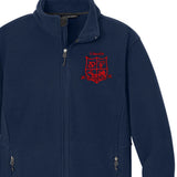 Lincoln 1st-8th Grade Navy Fleece Jacket - Logo Express Uniforms - School Uniforms