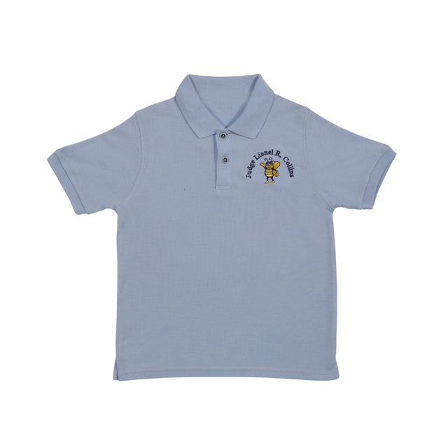 Lionel Collins Light Blue Polo Youth PK - Logo Express Uniforms