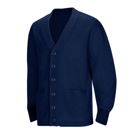 Little YACS PreK4-Kindergarten Navy Cardigan - Logo Express Uniforms - School Uniforms