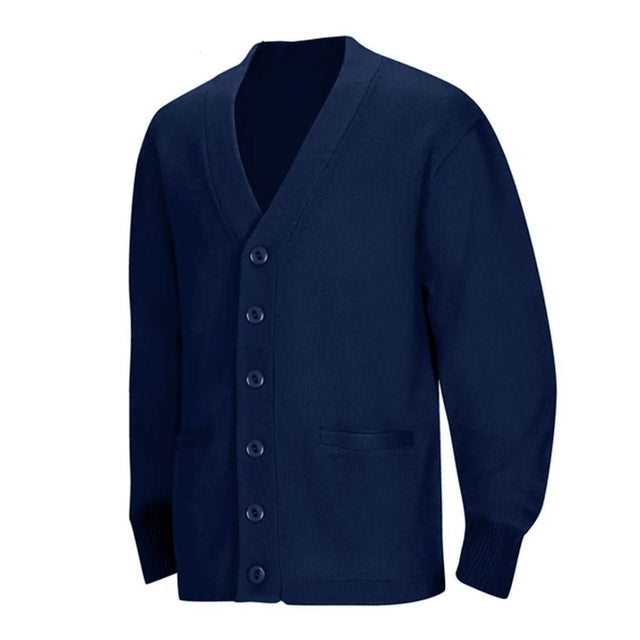 Little YACS PreK4-Kindergarten Navy Cardigan - Logo Express Uniforms - School Uniforms