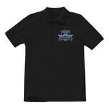 Laureate Charter 6th-8th Grade Black Polo