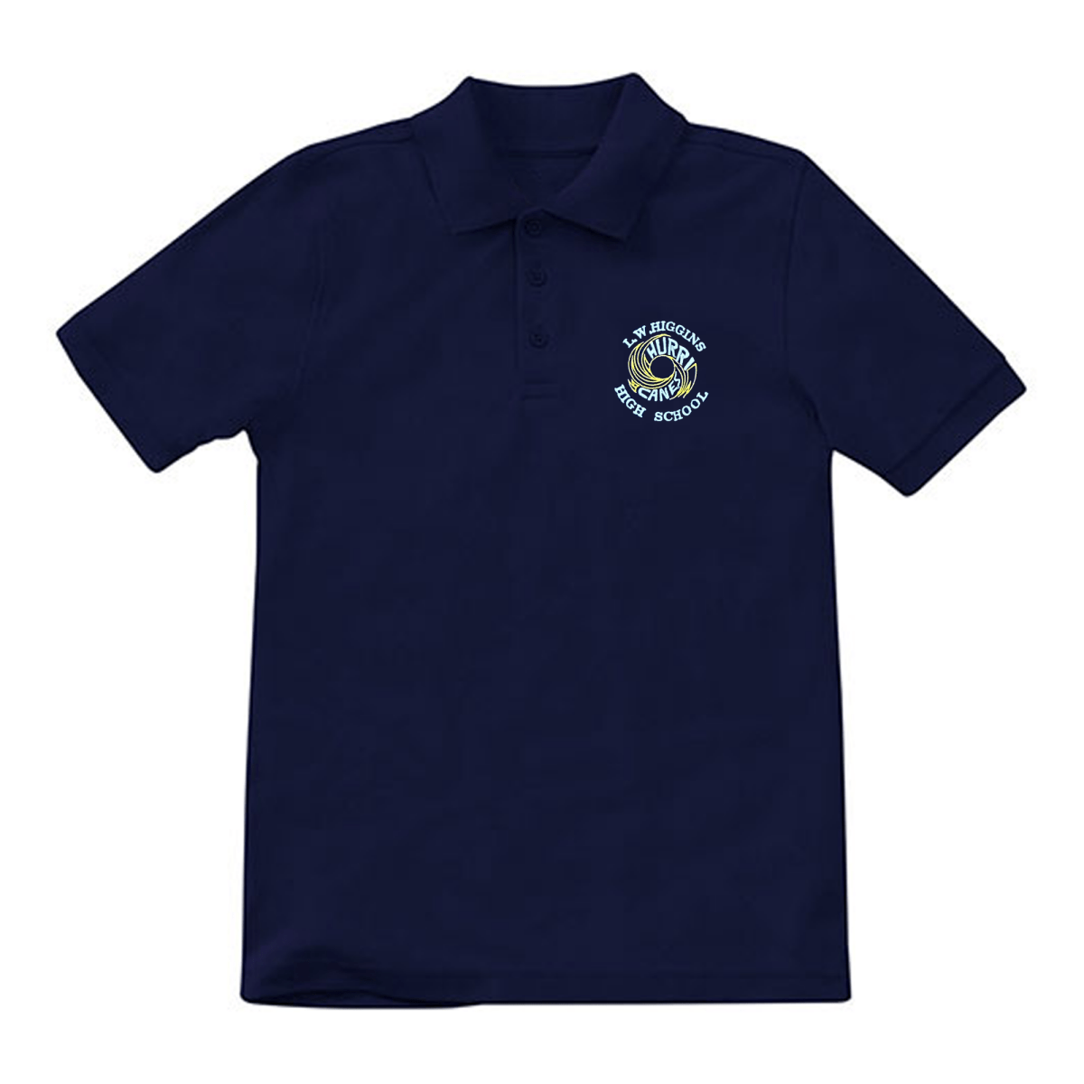 L.W. Higgins 10th Grade Navy Polo - Logo Express Uniforms - School Uniforms