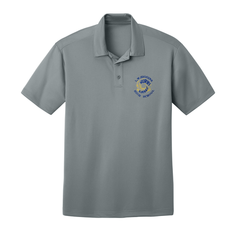 L.W. Higgins 9th Grade Grey Polo - Logo Express Uniforms - School Uniforms