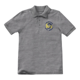 L.W. Higgins 9th Grade Grey Polo - Logo Express Uniforms - School Uniforms