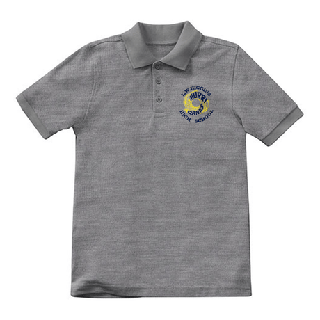 L.W. Higgins 9th Grade Grey Polo - Logo Express Uniforms - School Uniforms