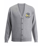L.W. Higgins Navy Cardigan for Unisex - Logo Express Uniforms - School Uniforms