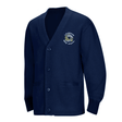 L.W. Higgins Navy Cardigan for Unisex - Logo Express Uniforms - School Uniforms