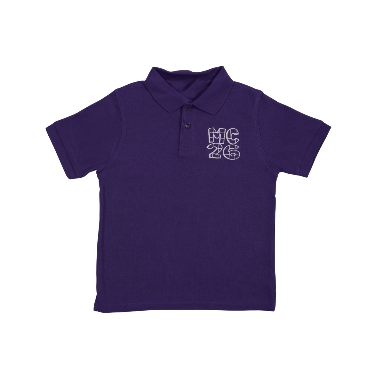 MC26 PreK - K Purple Polo Youth Jersey - Logo Express Uniforms