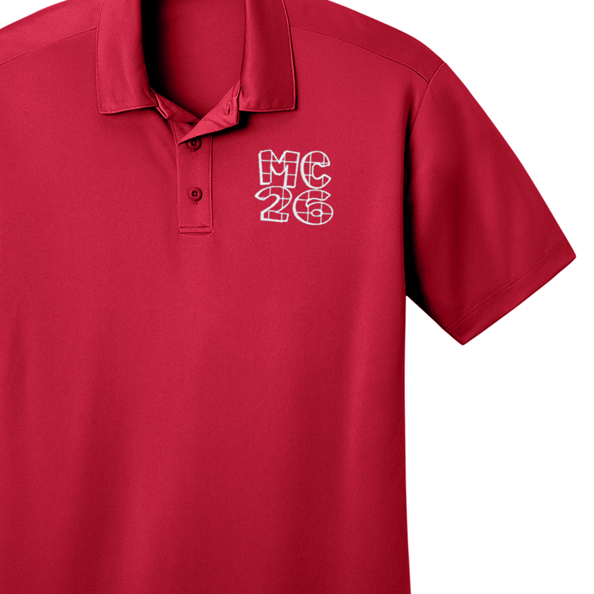 McDonogh 26 1st - 4th Red Polo - Logo Express Uniforms - School Uniforms