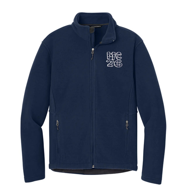 McDonogh 26 1st-5th Grade Navy Fleece Jacket - Logo Express Uniforms - School Uniforms