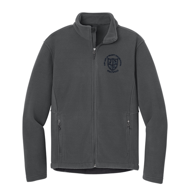 OLPS Grey Fleece Jacket - Logo Express Uniforms - School Uniforms