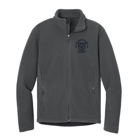 OLPS Grey Fleece Jacket – Logo Express Uniforms