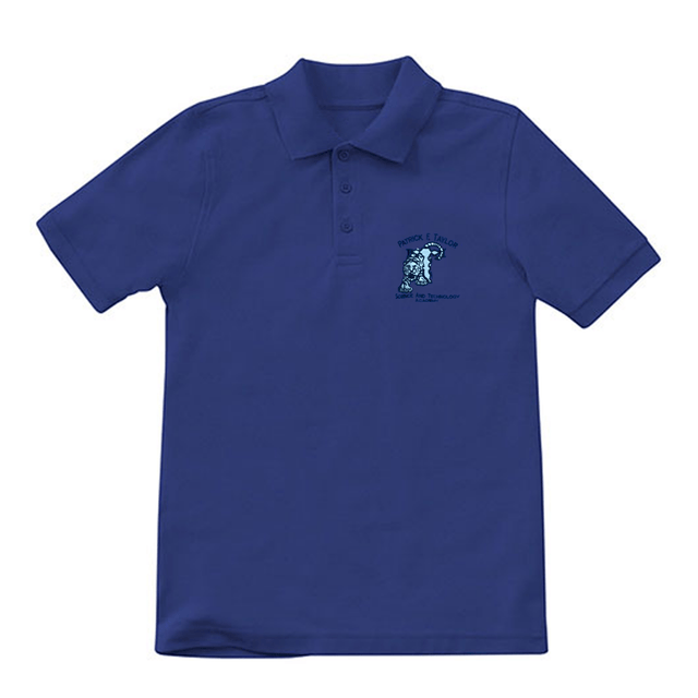 Patrick Taylor 6th - 12th Royal Polo - Logo Express Uniforms - School Uniforms