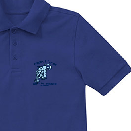 Patrick Taylor 6th - 12th Royal Polo - Logo Express Uniforms - School Uniforms