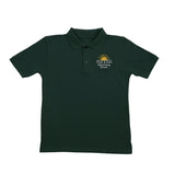 Paul J. Solis 1st - 5th Hunter Green Polo Youth PK - Logo Express Uniforms