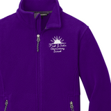 Paul J. Solis PreK-Kindergarten Fleece Jacket Purple