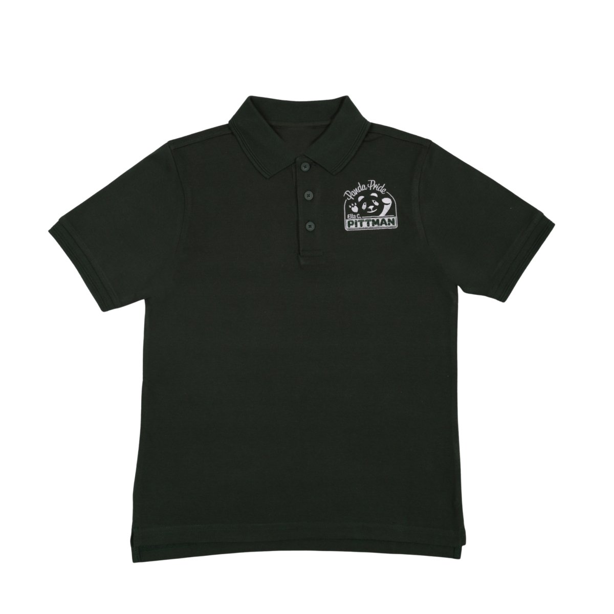 Pittman 1st - 5th Hunter Green Polo Youth PK - Logo Express Uniforms