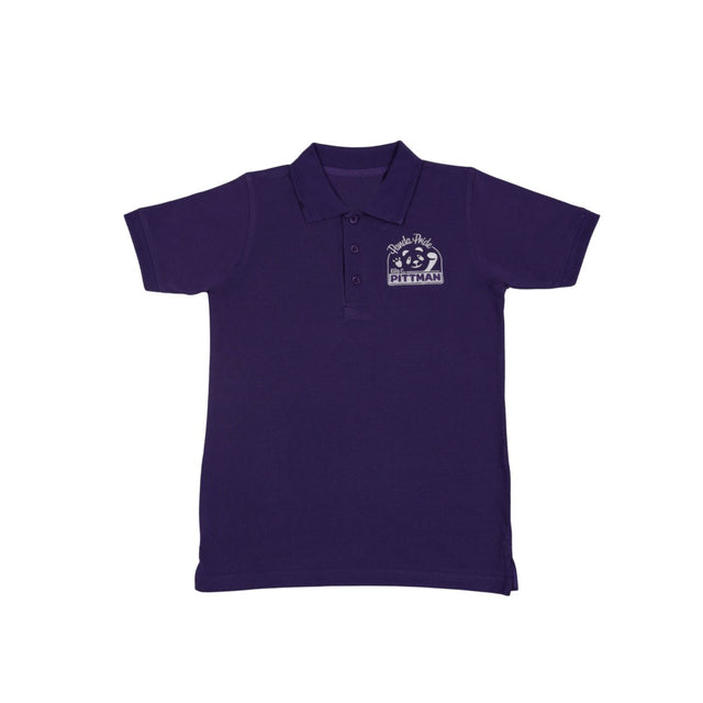 Pittman PreK - K Purple Polo Youth Jersey - Logo Express Uniforms