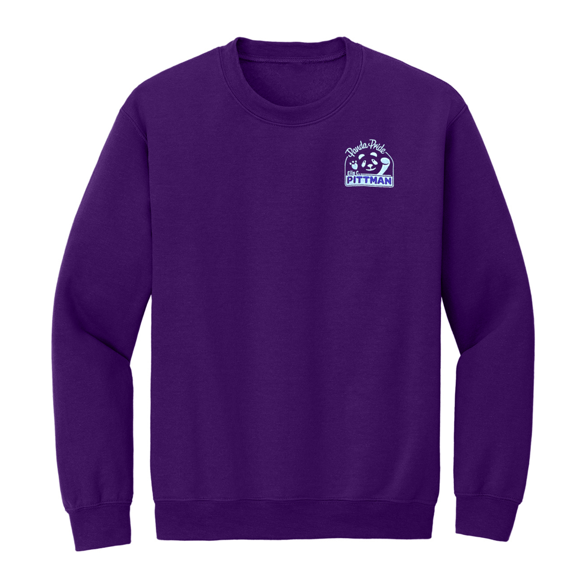 Pittman PreK - Kindergarten Purple Sweatshirt - Logo Express Uniforms - School Uniforms
